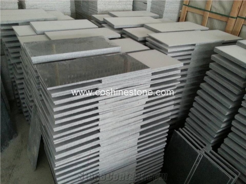 Polished Sesame Black G654 Granite Tile