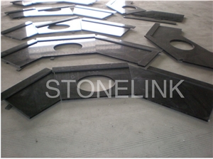 Absolute Black Kitchen Top,Countertop, Black Granite Kitchen Top