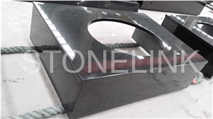 Absolute Hebei Black Bath Top, Black Granite Vanity Top