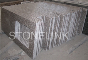 G664 Pink Granite Vanity Top, Countertop,G664, G664 Granite Bathroom Countertops