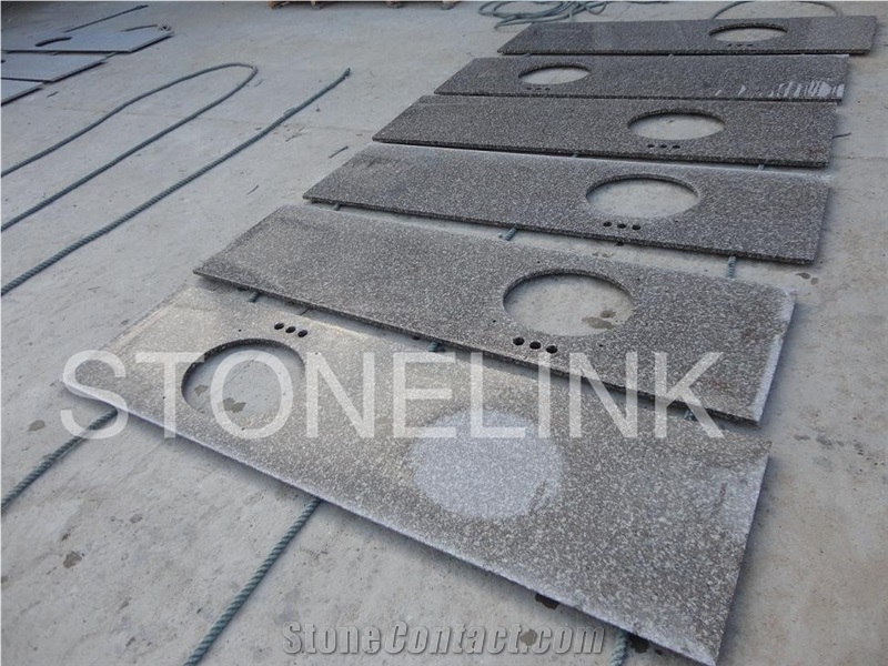 G664 Pink Granite Vanity Top, Countertop,G664, G664 Granite Bathroom Countertops
