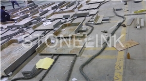 Imperial Gold Bath Top, Golden Granite Vanity Top, Imperial Gold Granite Bath Tops