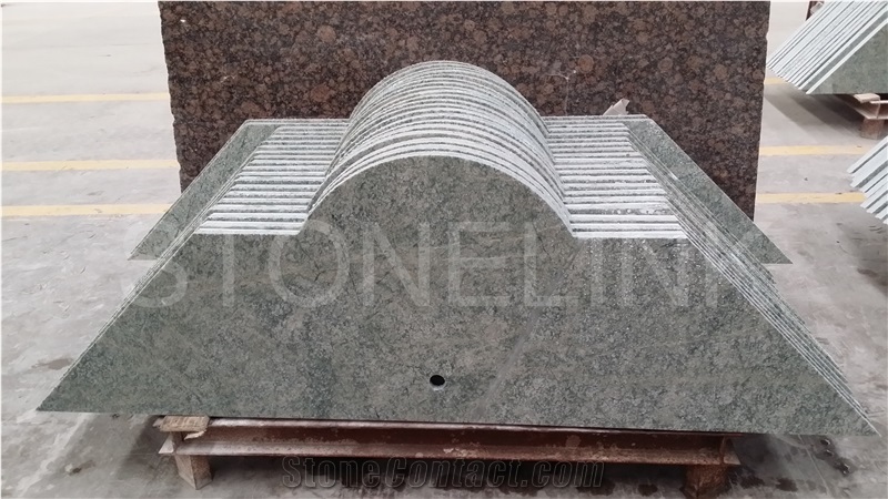 Olive Green Granite Kitchentop, Granite Countertop
