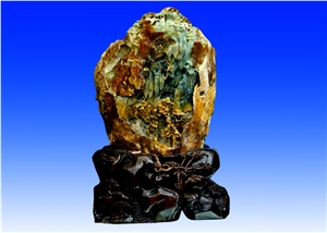 Green Jade-Carvings,China Green Jade Sculptures Carving Art Works