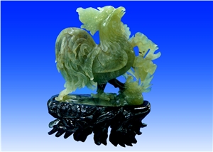 Green Jade-Carvings,China Green Jade Sculptures
