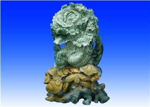 Green Jade-Carvings,China Green Jade Sculptures