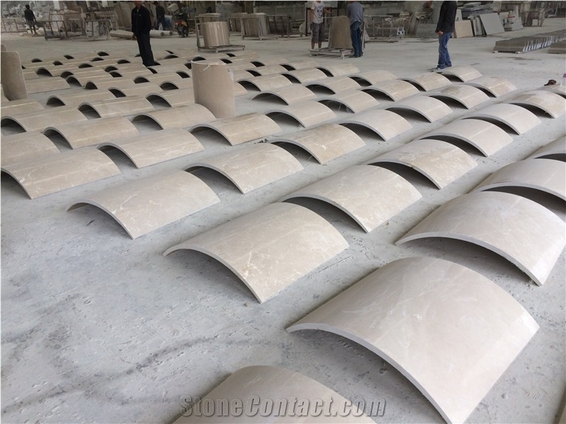 Beige Marble Column