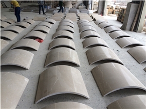 Beige Marble Column