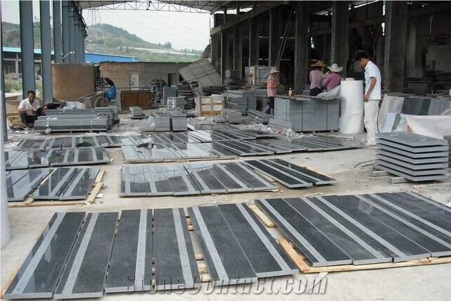 China Gray Granite Tile G654 Stairs & Steps