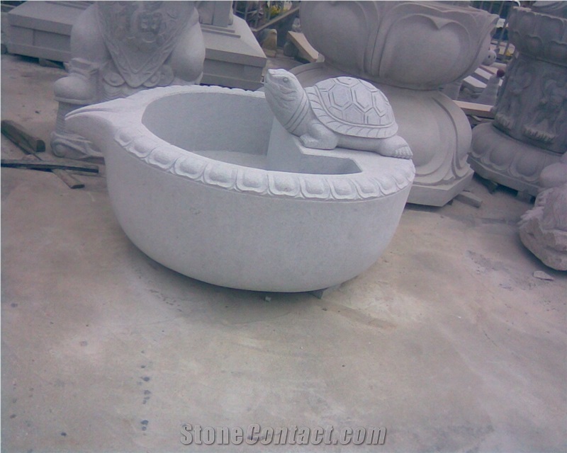 Chinese Granite Lantern, Garden Lanterns, Exterior Lamps, Crystal White Granite Chinese Granite Lantern