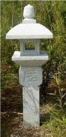Exterior Lamps, Garden Lamps, Chinese Granite Lantern, Sunset Gold Yellow Granite Chinese Granite Lantern