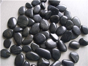 Natural Shape Black River Stone Pebbles Different Sizes to Choose Natural Shape Black River Stone Pebbles Different Sizes to Choose