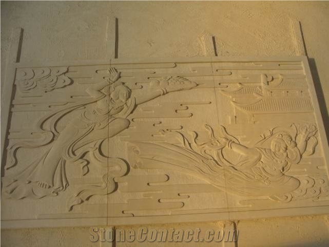 Sandstone Carving Relief