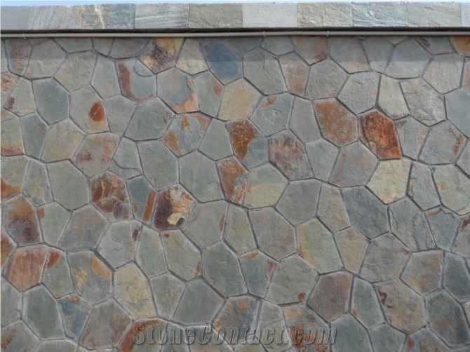 Walling Slate, Paveing Slate, Roof Slate, China Rust Slate Building & Walling