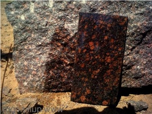 Tan Brown Granite Slabs, India Brown Granite