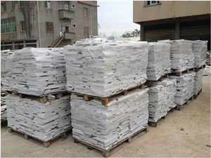 Bianco Carrara Polished Marble Herringbone Mosaic Tile