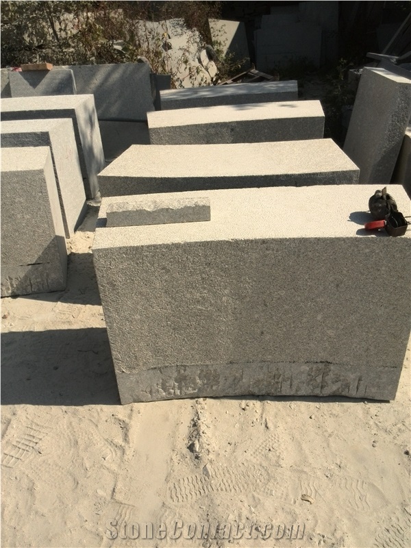 Grey Granite Big Elements, Stairs, G375 Curbstone
