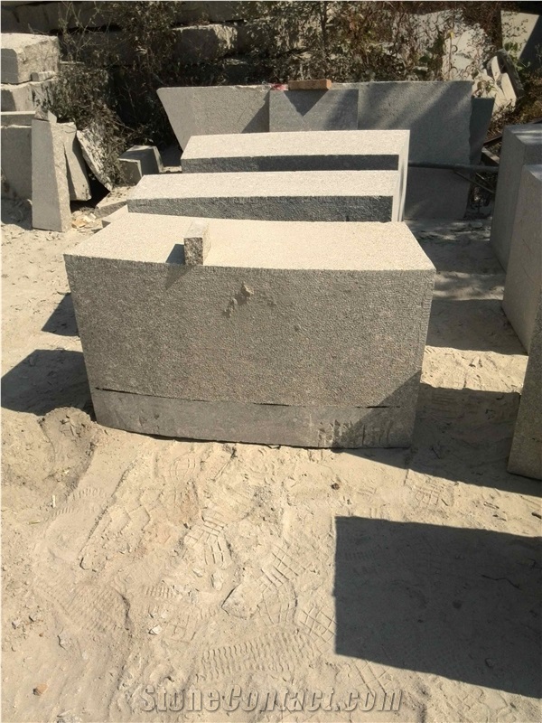 Grey Granite Big Elements, Stairs, G375 Curbstone