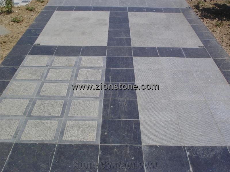 China Blue Limestone Slabs & Tiles
