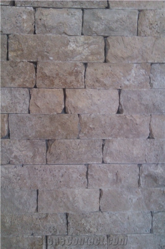 Travertin Retro 70, Budakalasz Travertine Building & Walling, Wall Cladding, Veneer Stone