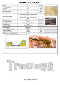 Pink Onyx Block, Iran Pink Onyx