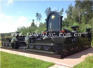 China 2014 the Most Popular Graveyard Stones Granite Asian Style Tombstones