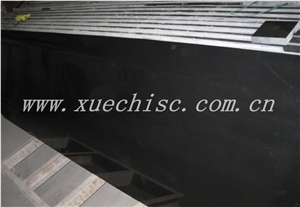 China Black Kitchen Countertop, Shanxi Black Granite Kitchen Countertops