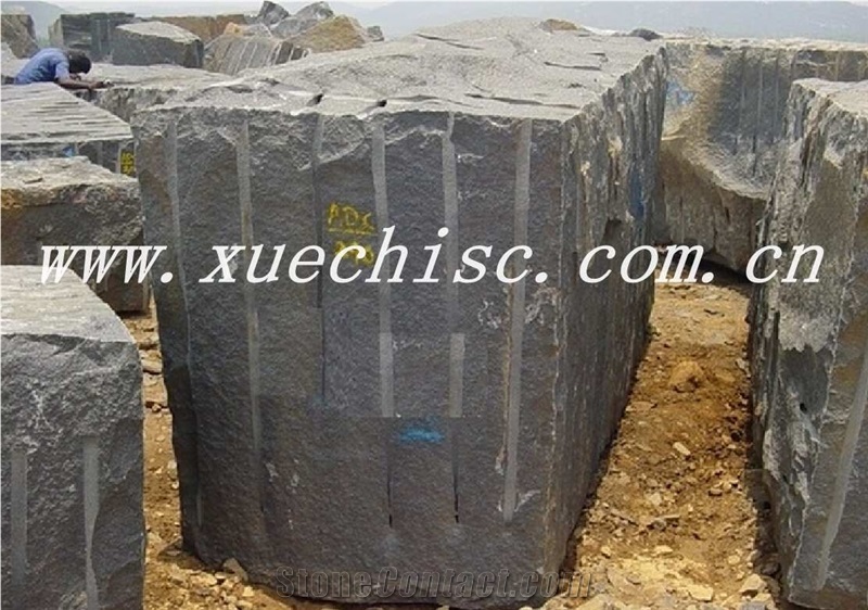 China Shanxi Black Cheap Granite Blocks