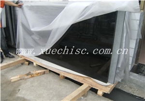 Parking Floor Shanxi Black Granite Polishing Slabs