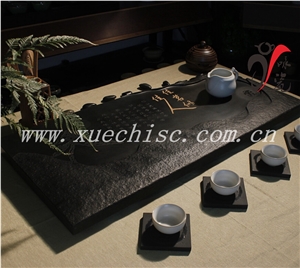 Shanxi Black Granite Tea Table Shanxi Black Granite Tea Table