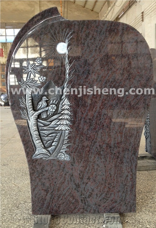 Customized Monuments Granite Headstones Western Style Monuments