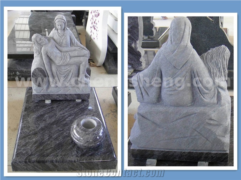 Customized Monuments Granite Headstones Western Style Monuments