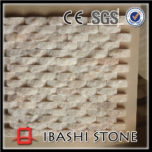 Beige Quartzite Decorative Mosaic Tile