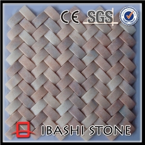 Mix Basketwave Mosaic Tile for Wall Decoration Mix Basketwave Mosaic Tile for Wall Decoration