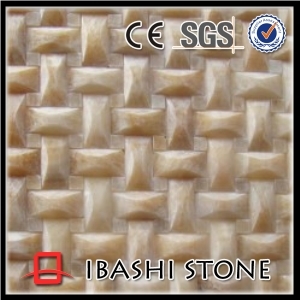 Onyx Mosaic Tile Price, Yellow Onyx Mosaic