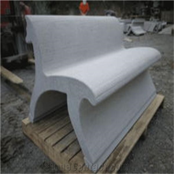 Marble Garden Bench