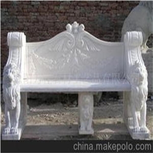 Marble Garden Bench