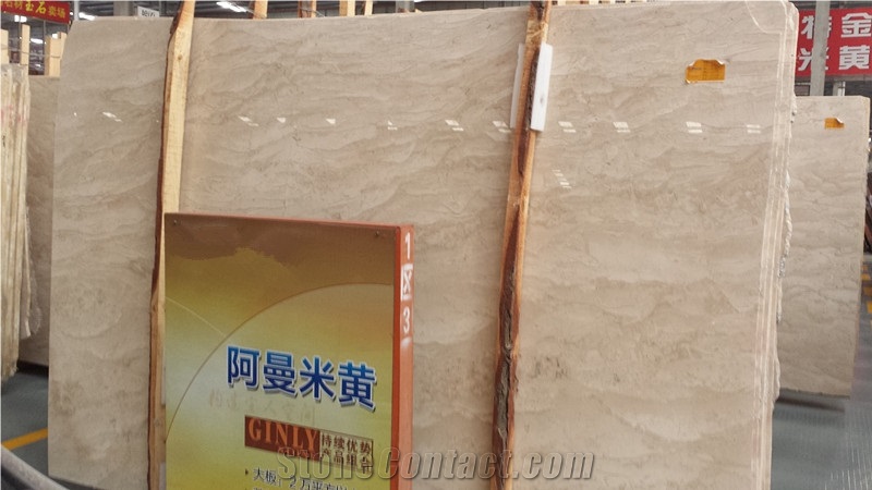 Amasa Beige Slabs & Tiles, Turkey Beige Marble