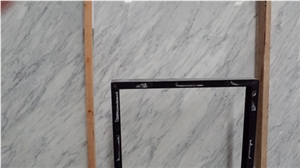 Bianco Carrara Venato Slabs & Tiles, Italy Grey Marble