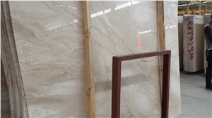 Daino Cream Slabs & Tiles, Italy Beige Marble