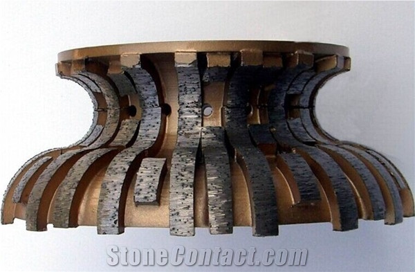 Fb Shape China Sintered Granite Marble Cnc Polishing Tools Part for Sale