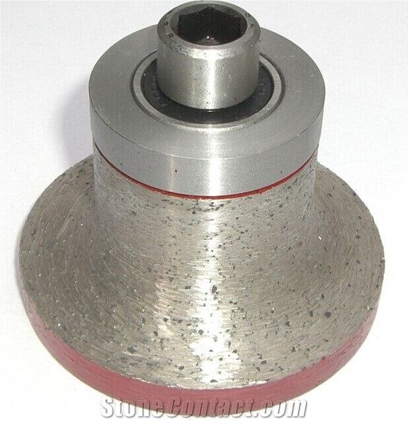 Shape a Sintered Full Bullnose Continuous Granite Profile Wheel