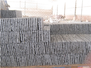 Black Quartzite Drain Board Wall Cladding, Black Cultured Stone Wall Tiles, China Wall Veneers