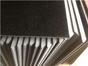 G684 Pure Pearl Black Simple Cut-To-Size Gravestone/Headstone/Monument & Tombstone, G684 Granite Gravestone