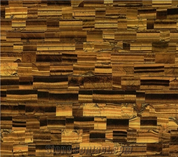 Translucent Yellow Tiger Eyes Semiprecious Stone