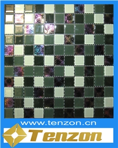 Best Sell Glass Mosaic Tiles, Golden Cobra Marble Glass Mosaic