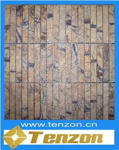 Hot Sell Brick Mosaic, Royal Yellow Marble Brick Mosaic
