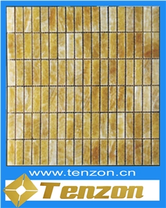 Hot Sell Brick Mosaic, Royal Yellow Marble Brick Mosaic