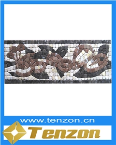 Import Stone Mosaic Border