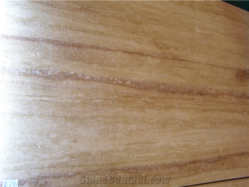 Beige Travertine Aluminium Honeycomb Backed Panel